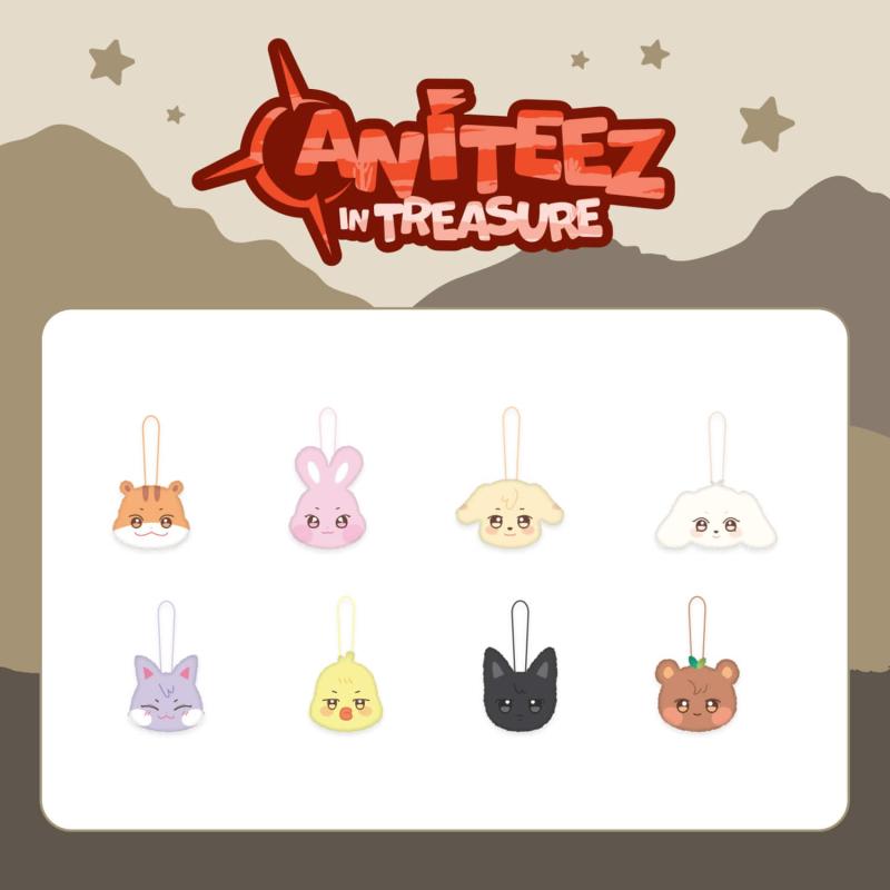 ATEEZ X ANITEEZ IN TREASURE - Plush Name Tag