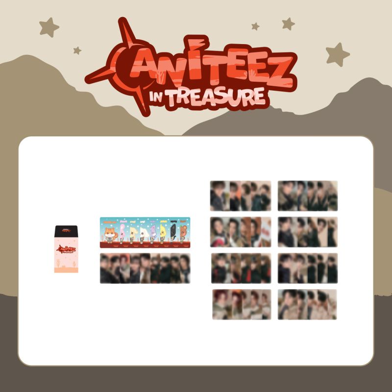 ATEEZ X ANITEEZ IN TREASURE - Random Trading Card