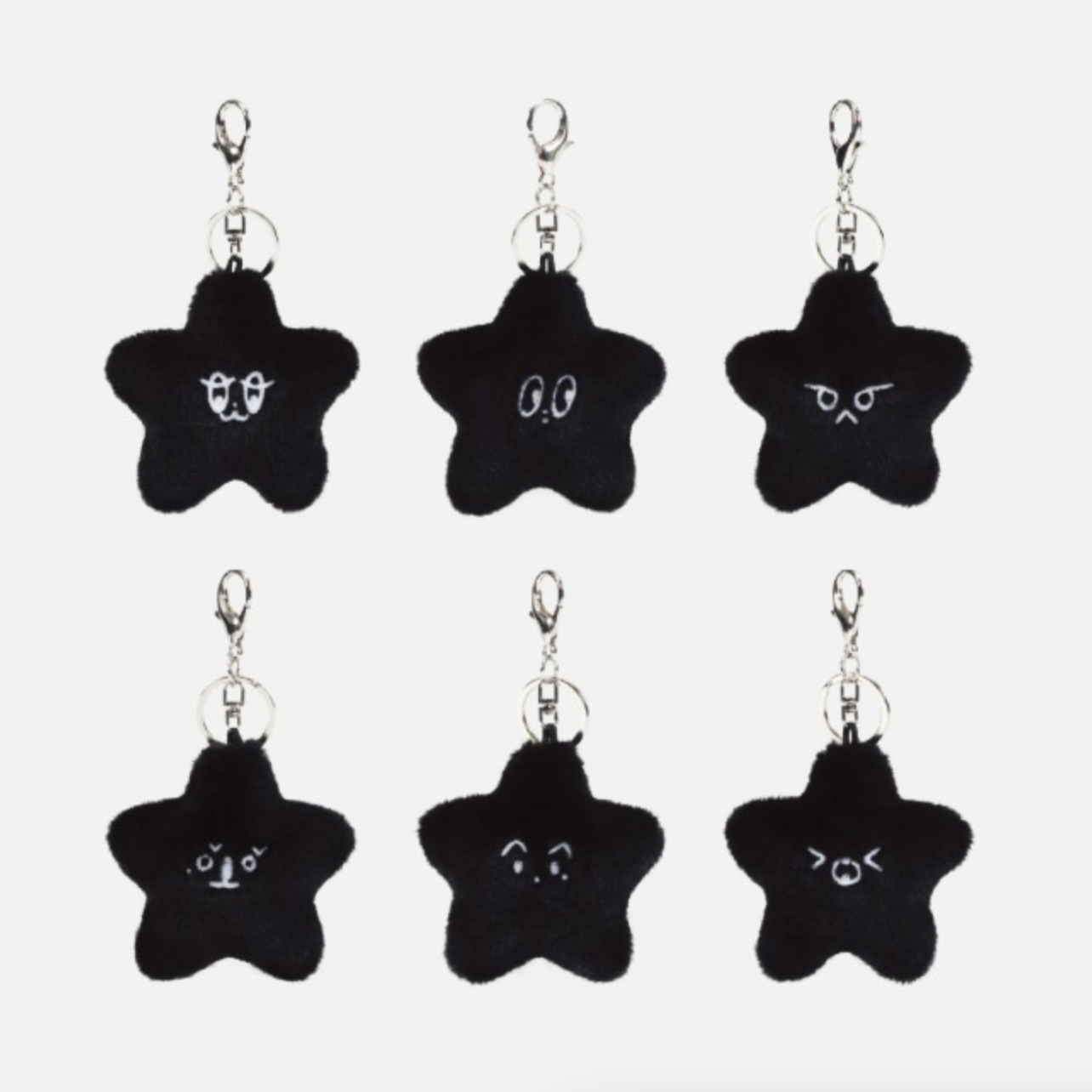 NCT127 - Black Starfish Doll Keyring - The Momentum MD