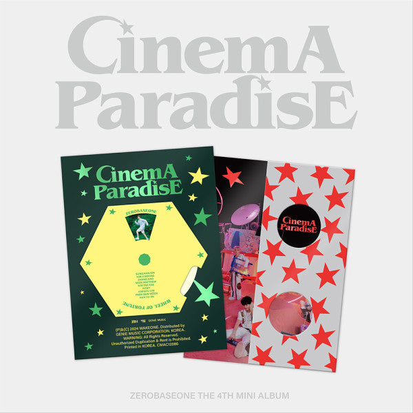 ZEROBASEONE - Cinema Paradise - 4th mini album