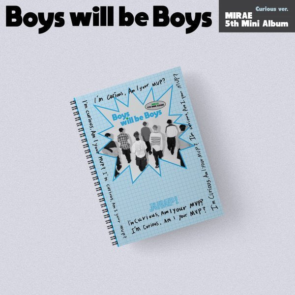 MIRAE - Boys Will Be Boys - 5th mini album