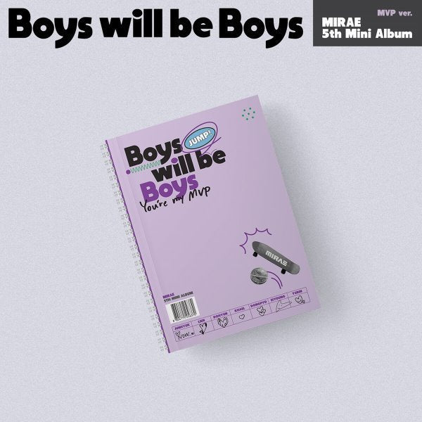 MIRAE - Boys Will Be Boys - 5th mini album