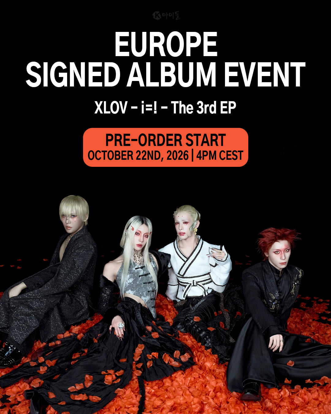 [K IDOL PREORDER EVENT] XLOV - i=! [!]- 3rd EP album