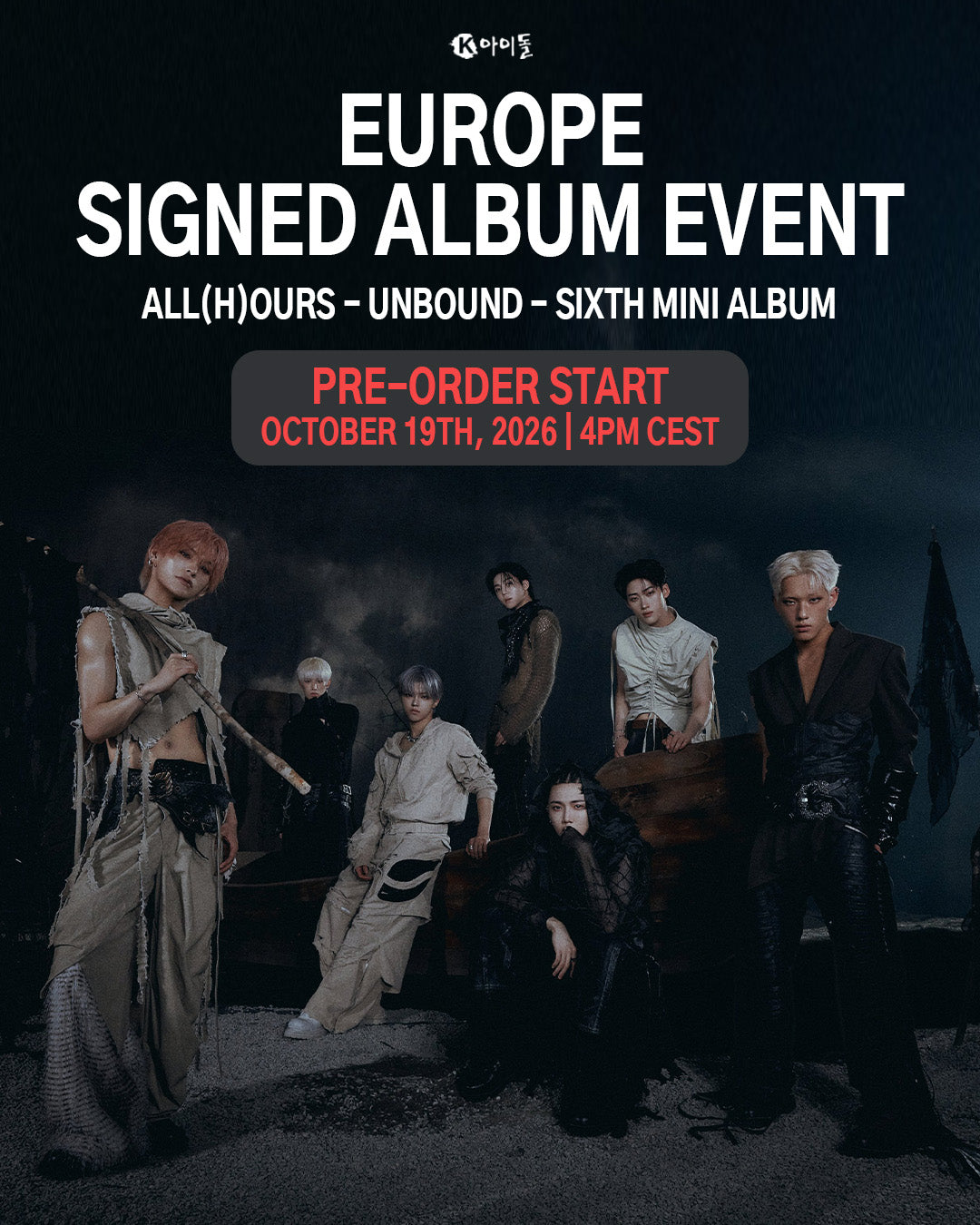 [K IDOL PREORDER EVENT] ALL(H)OURS - Unbound - 6th mini album
