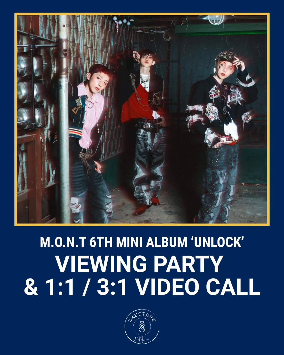 [VIDEO CALL EVENT] M.O.N.T - Unlock - 6th mini album