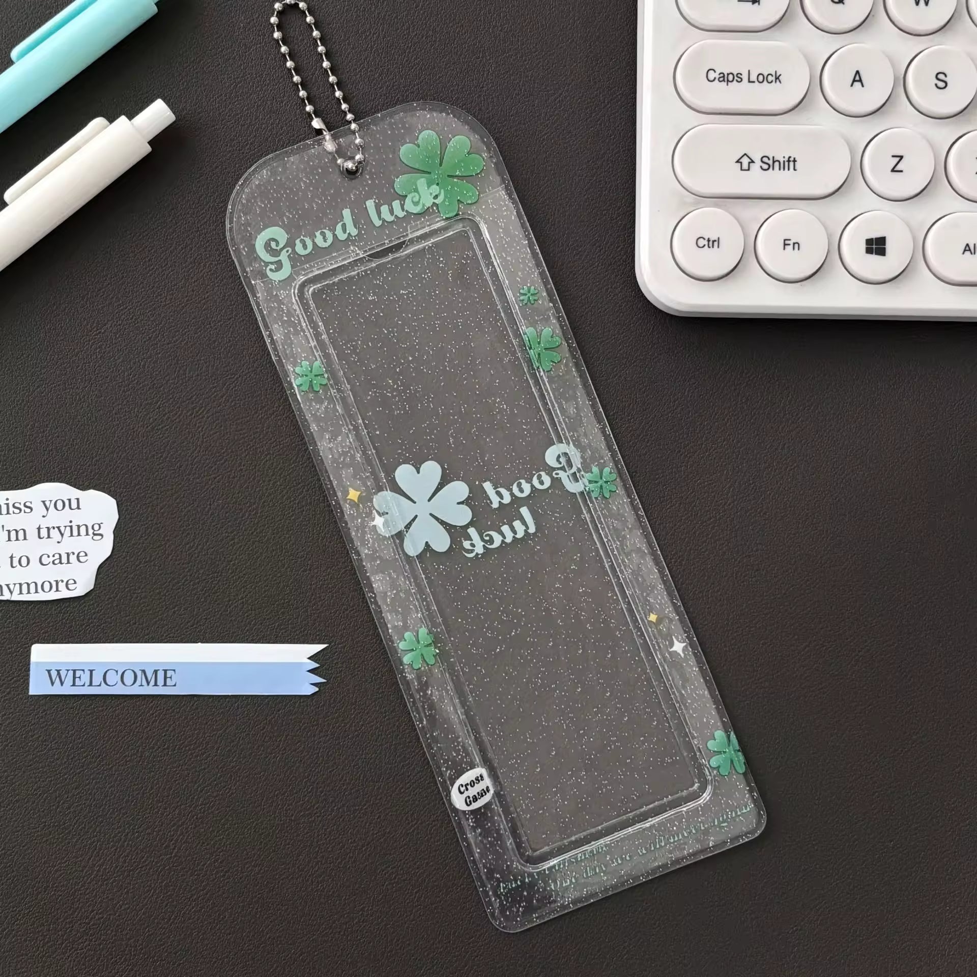 4cut Photo Holders - Clear Sparkling PVC