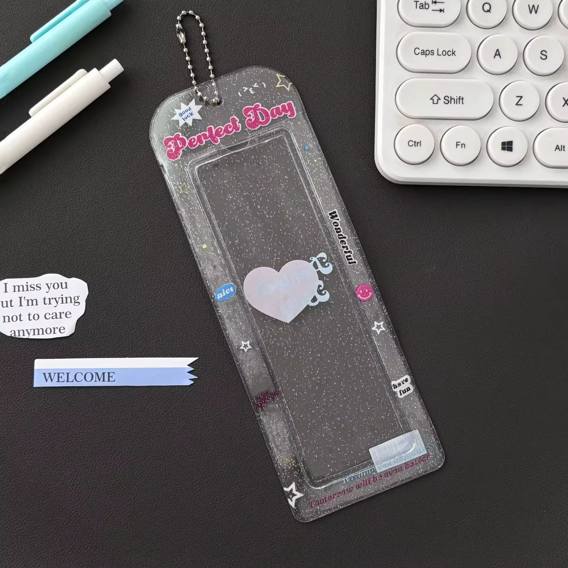 4cut Photo Holders - Clear Sparkling PVC