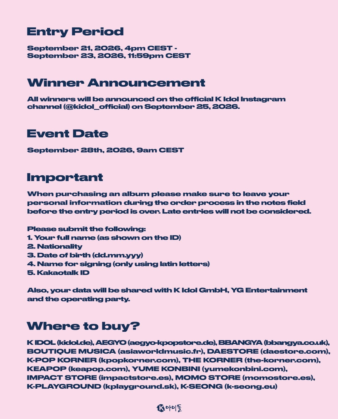 [GROUP VIDEO CALL EVENT] BABYMONSTER - Choom - 3rd mini album
