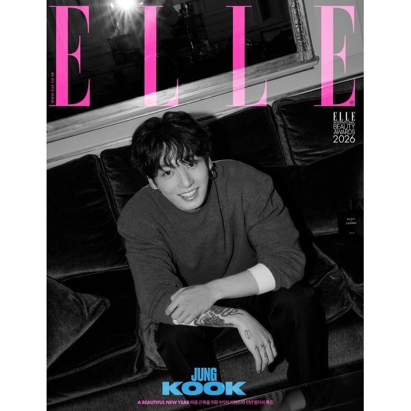 [PREORDER] JUNGKOOOK - Elle - Janvier 2026