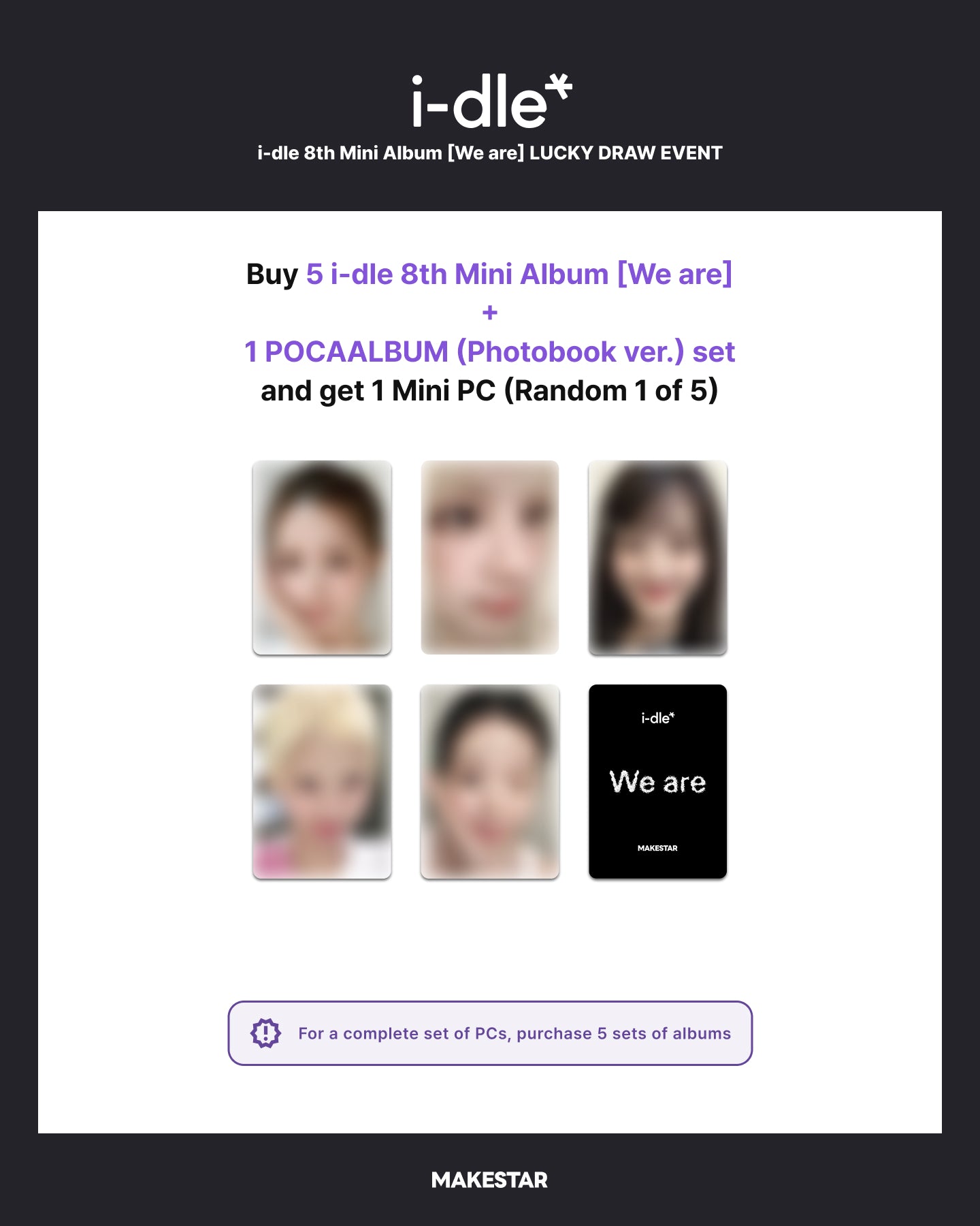 [EVENT] I-DLE - 8th mini album