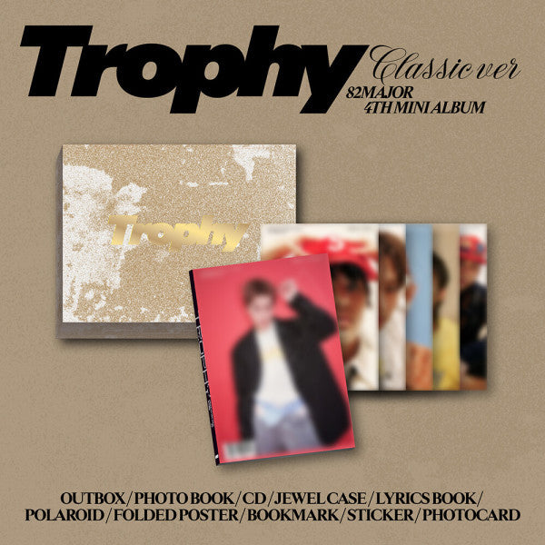 [PREORDER] 82MAJOR - Trophy - 4th mini album