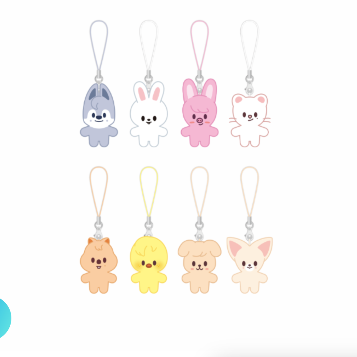 STRAY KIDS - Keyring Micro ver. - 5th Fanmeeting SKZ 5'CLOCK MD