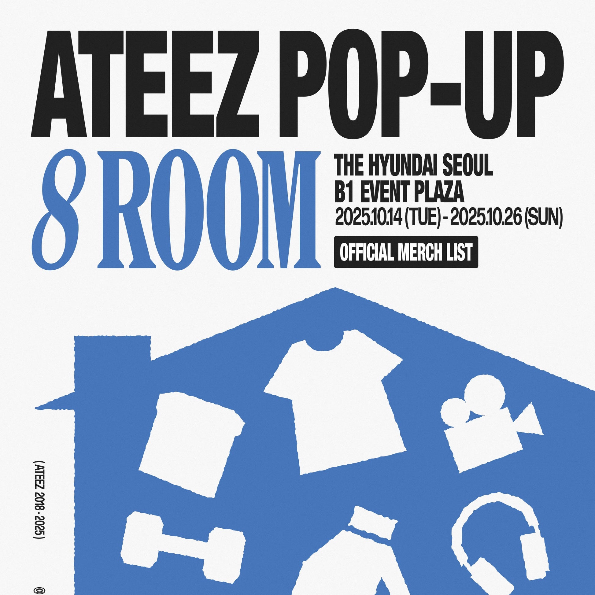 [PREORDER] ATEEZ - POP-UP '8ROOM' MD