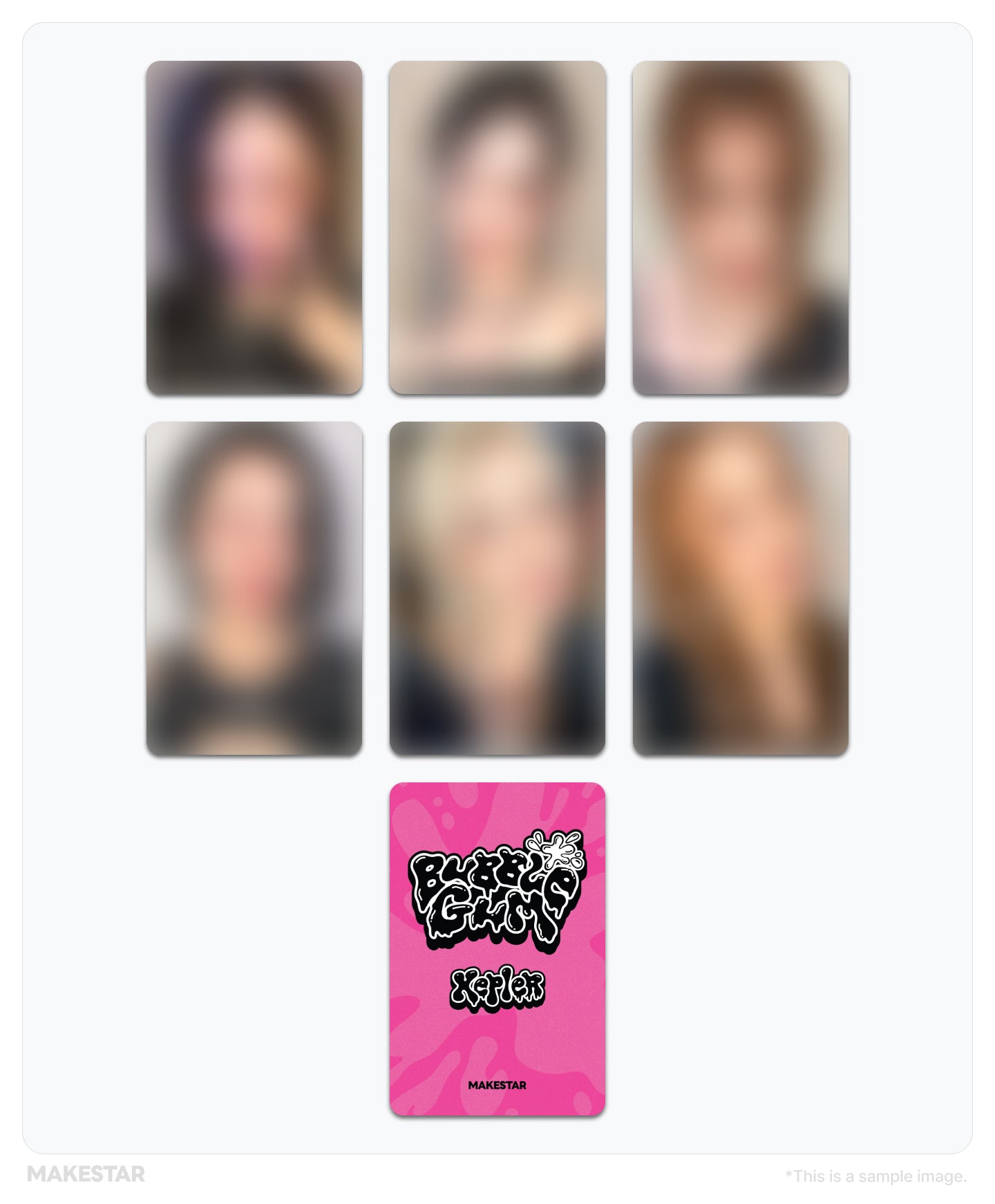 [MAKESTAR Pre-Order Event] KEP1ER - Bubble Gum - 7th mini album