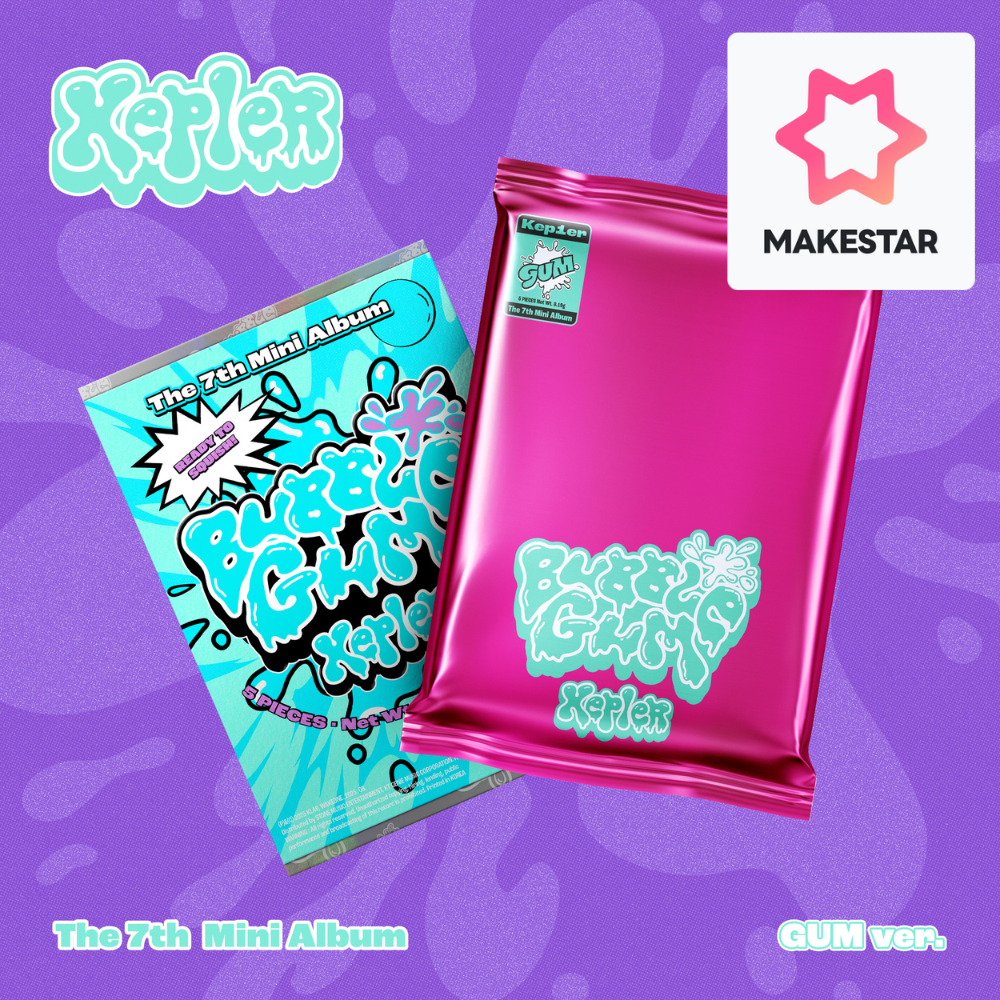 [MAKESTAR Pre-Order Event] KEP1ER - Bubble Gum - 7th mini album