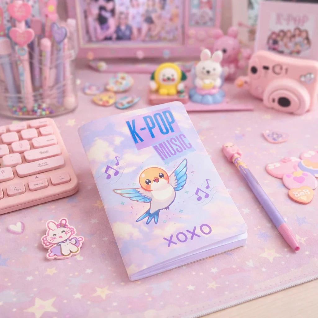 Carnet A6 Kpop Music