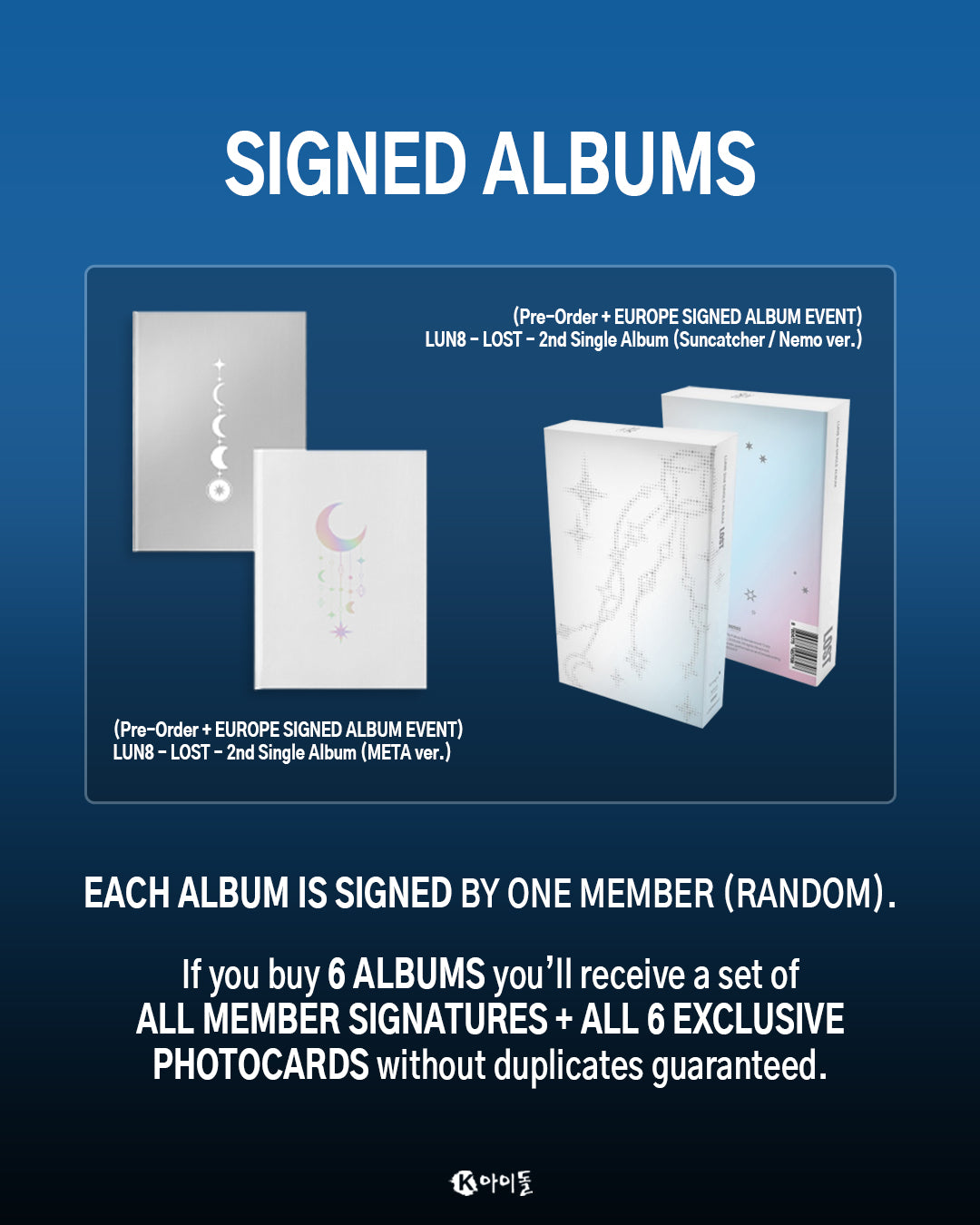 [PREORDER EVENT] LUN8 - Lost - 2nd single album