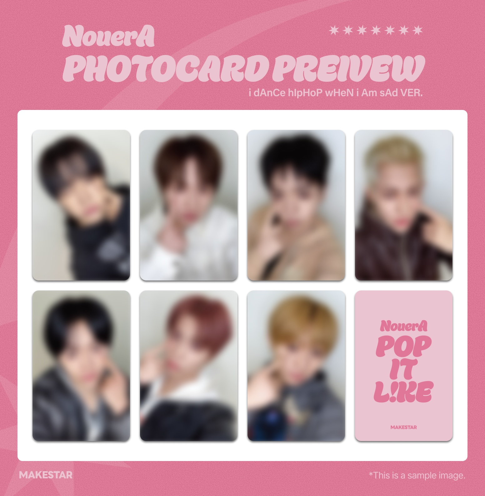 [MAKESTAR Pre-order Release Party] NOUERA - Pop It Like [POCA] - 3rd mini album