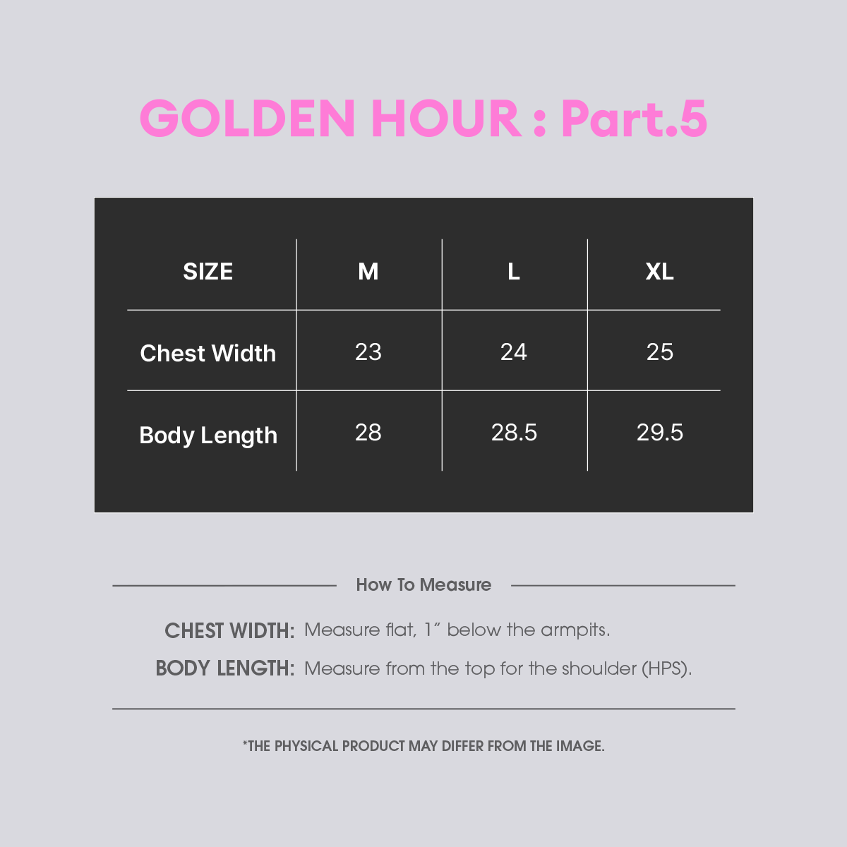 ATEEZ - GOLDEN HOUR : Part.5 - PIGMENT T-SHIRT
