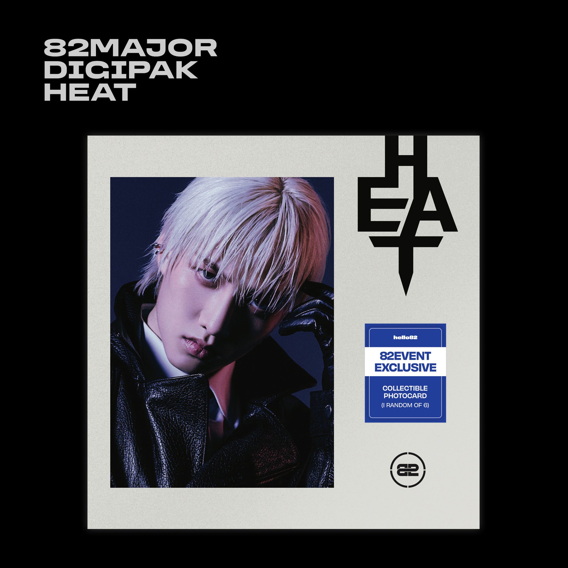 [hello82 PREORDER] 82MAJOR - HEAT [DIGIPAK] - 2nd single album