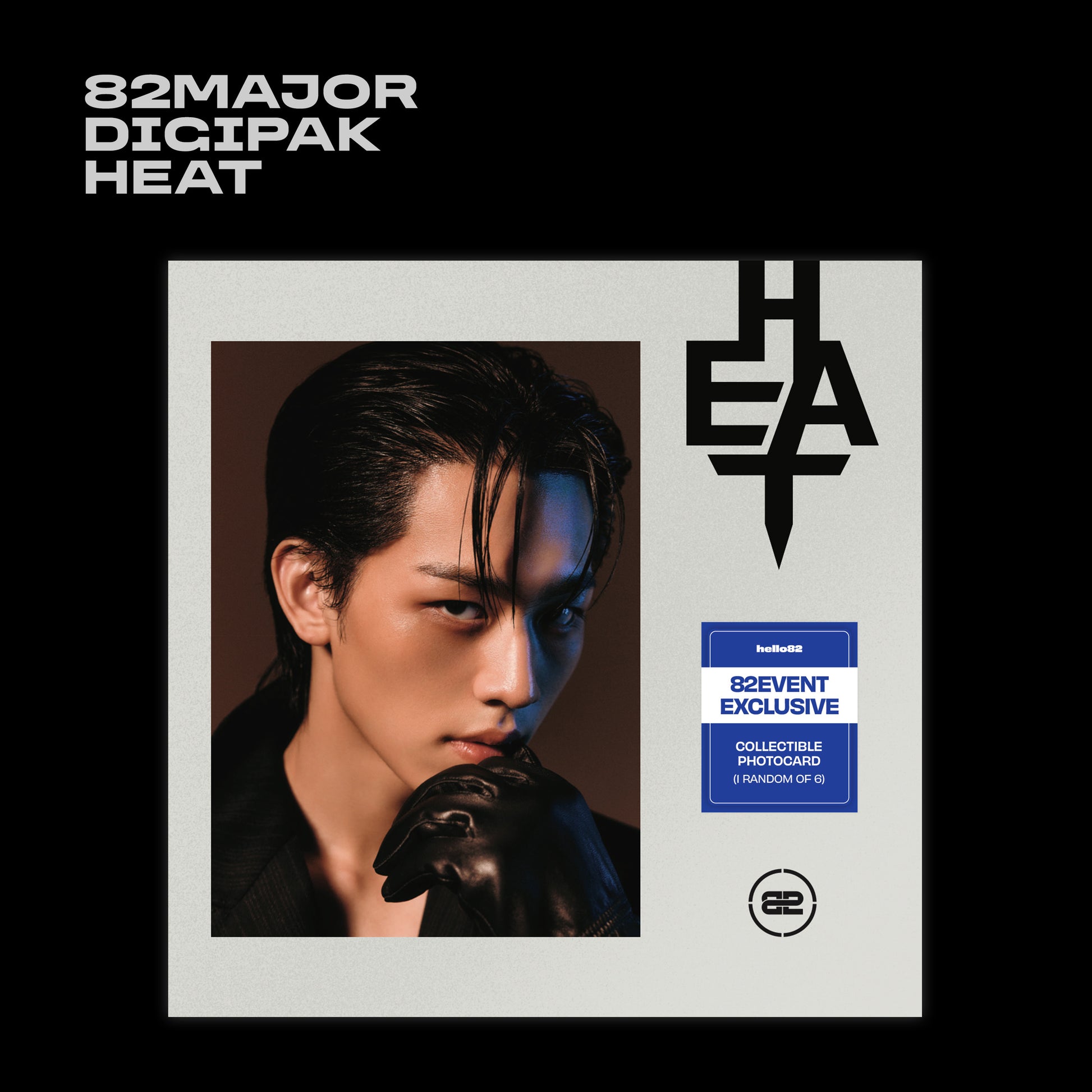 [hello82 PREORDER] 82MAJOR - HEAT [DIGIPAK] - 2nd single album