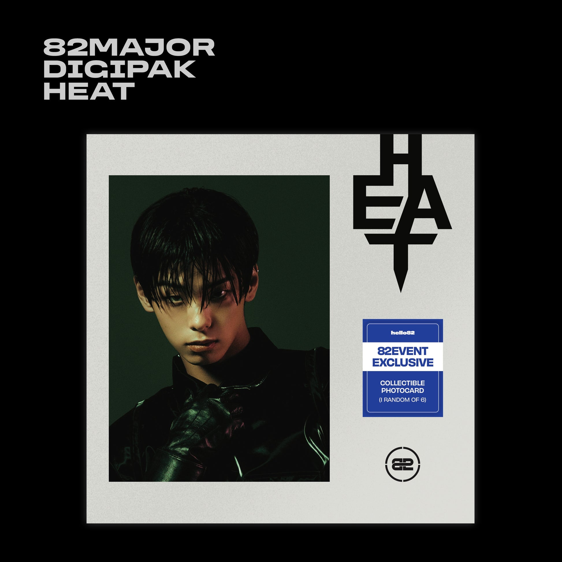[hello82 PREORDER] 82MAJOR - HEAT [DIGIPAK] - 2nd single album
