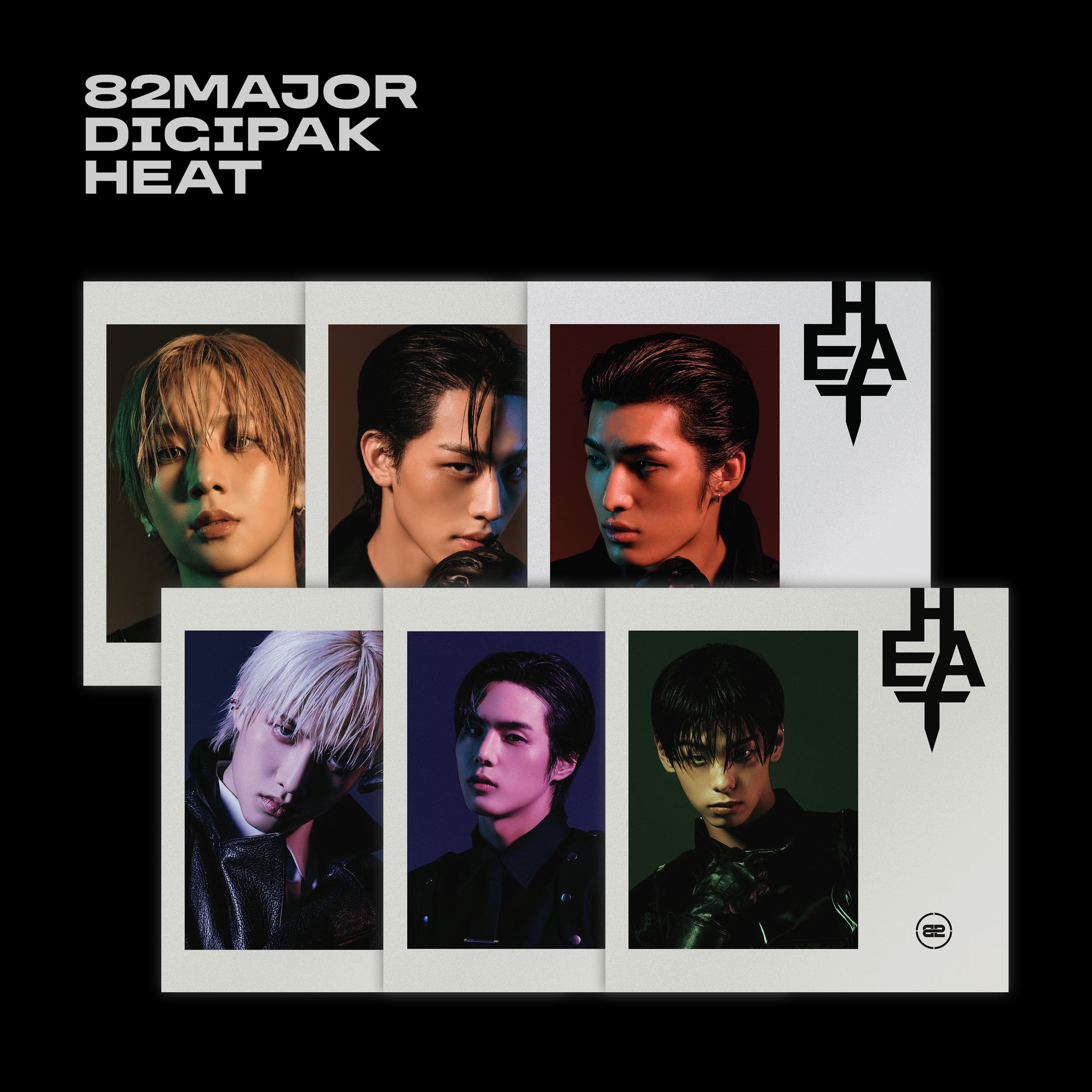 [hello82 PREORDER] [SIGNED] 82MAJOR - HEAT [DIGIPAK] - 2nd single album