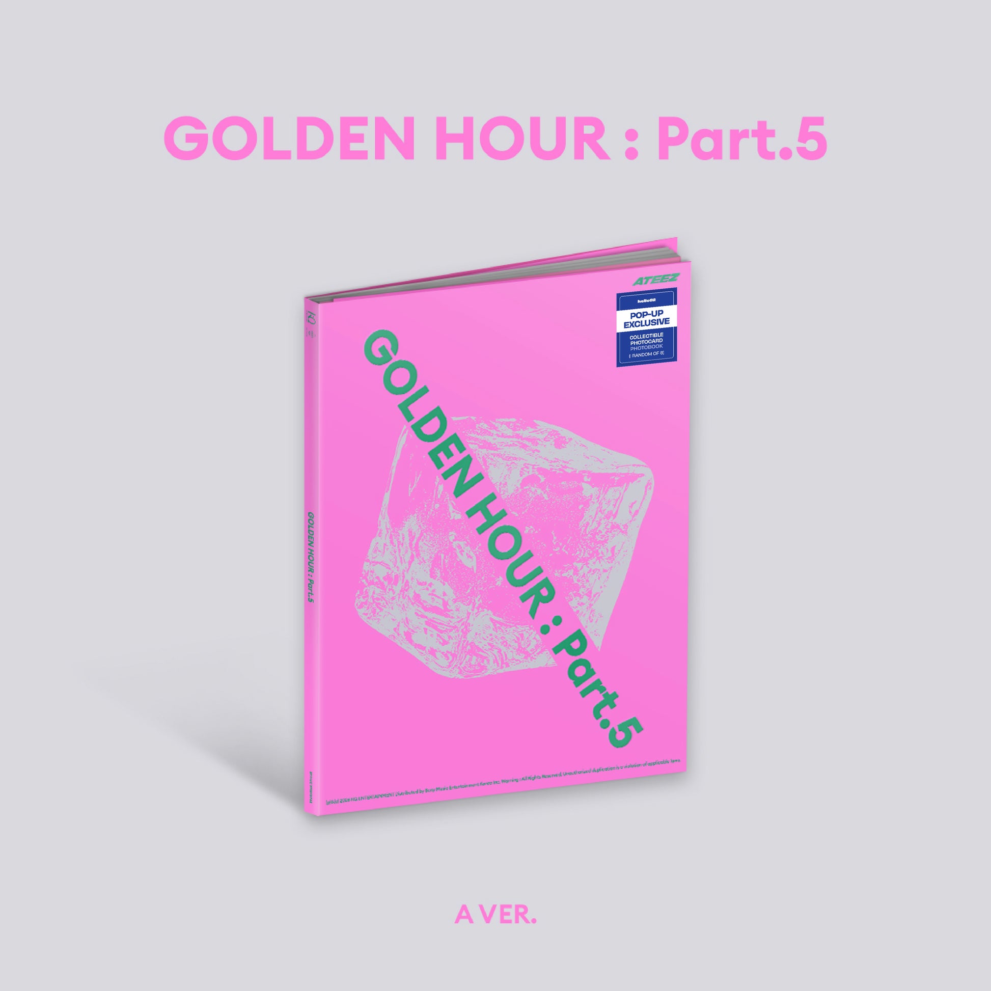 [PREORDER hello82] ATEEZ - GOLDEN HOUR : Part.5 - POP-UP Exclusive
