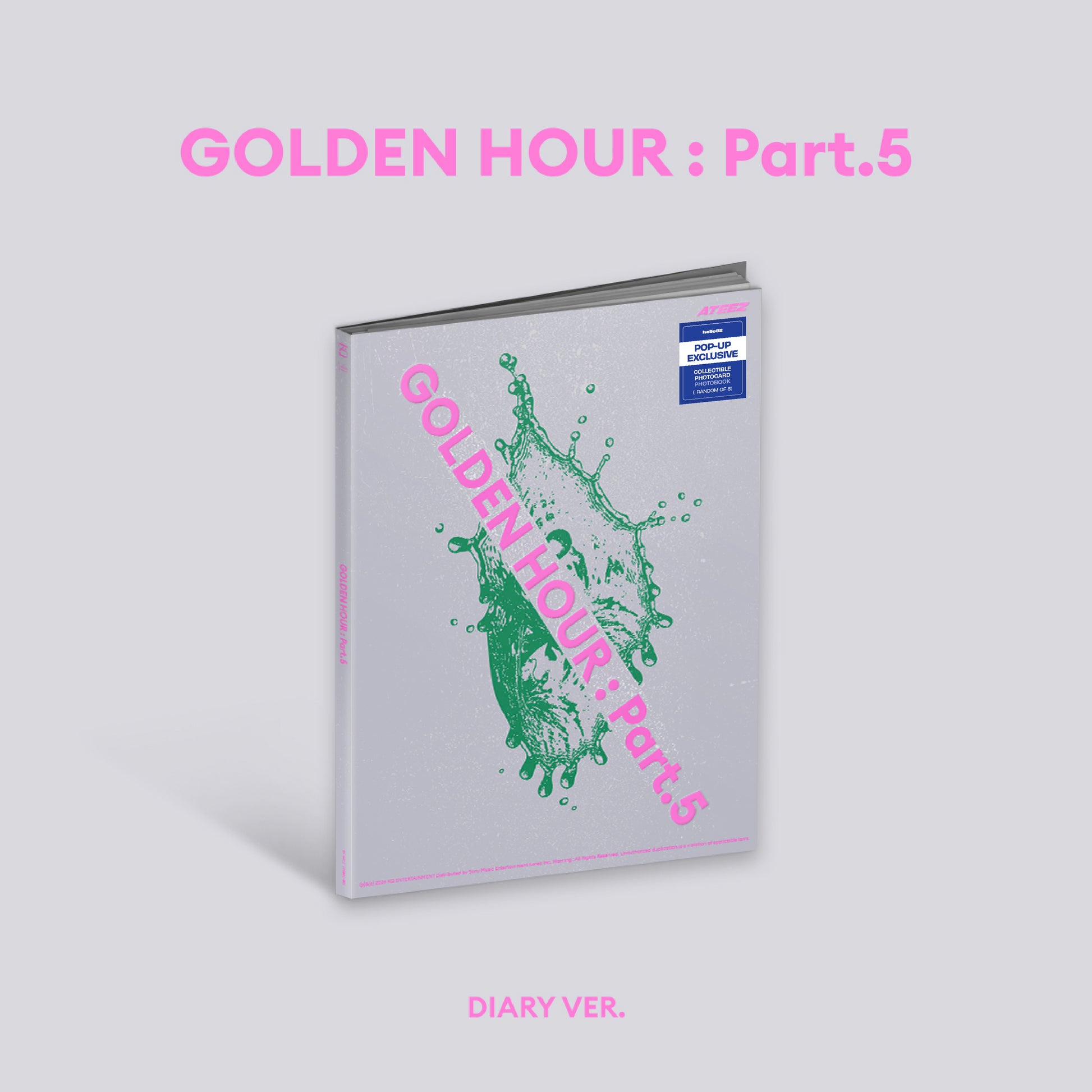 [PREORDER hello82] ATEEZ - GOLDEN HOUR : Part.5 - POP-UP Exclusive
