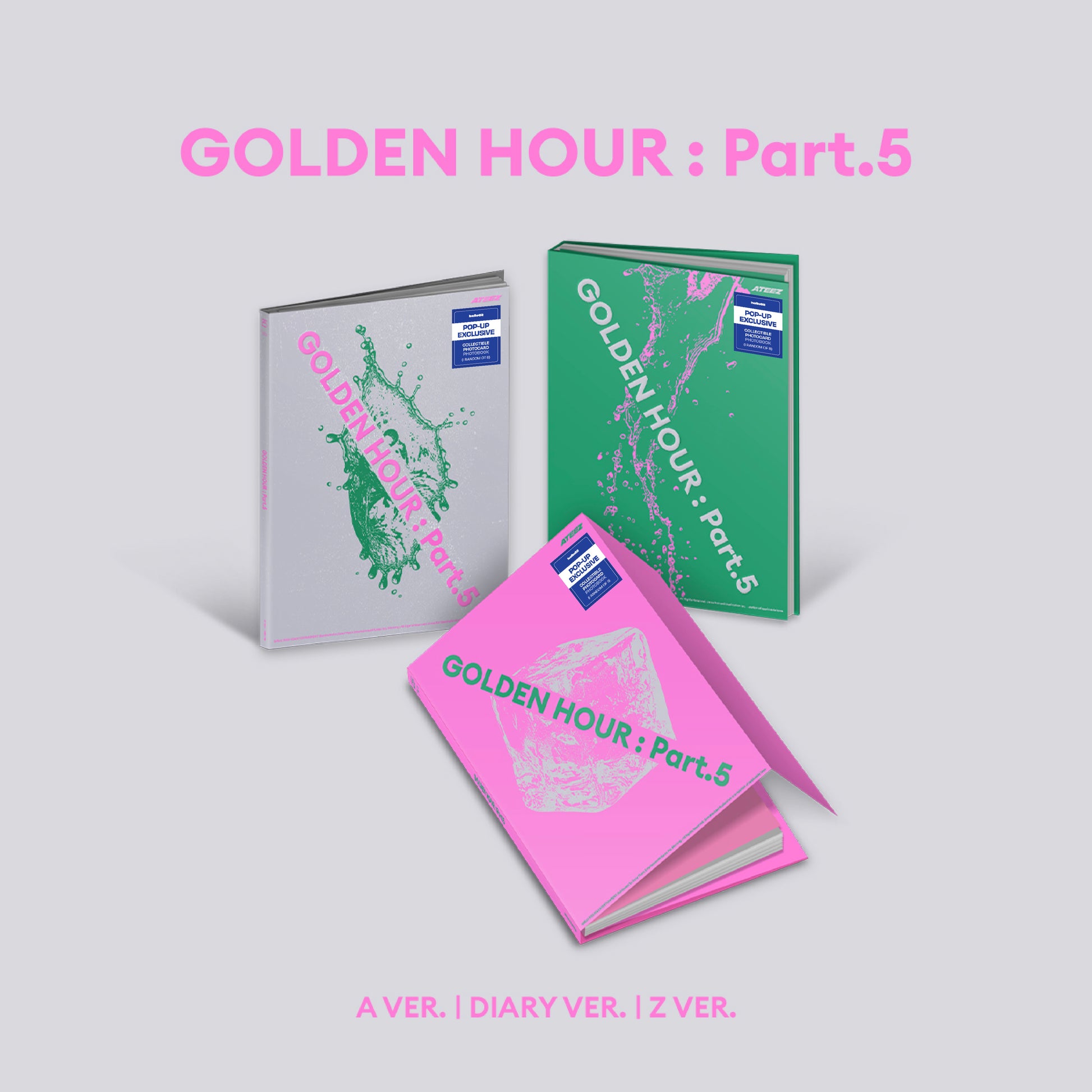 [PREORDER hello82] ATEEZ - GOLDEN HOUR : Part.5 - POP-UP Exclusive