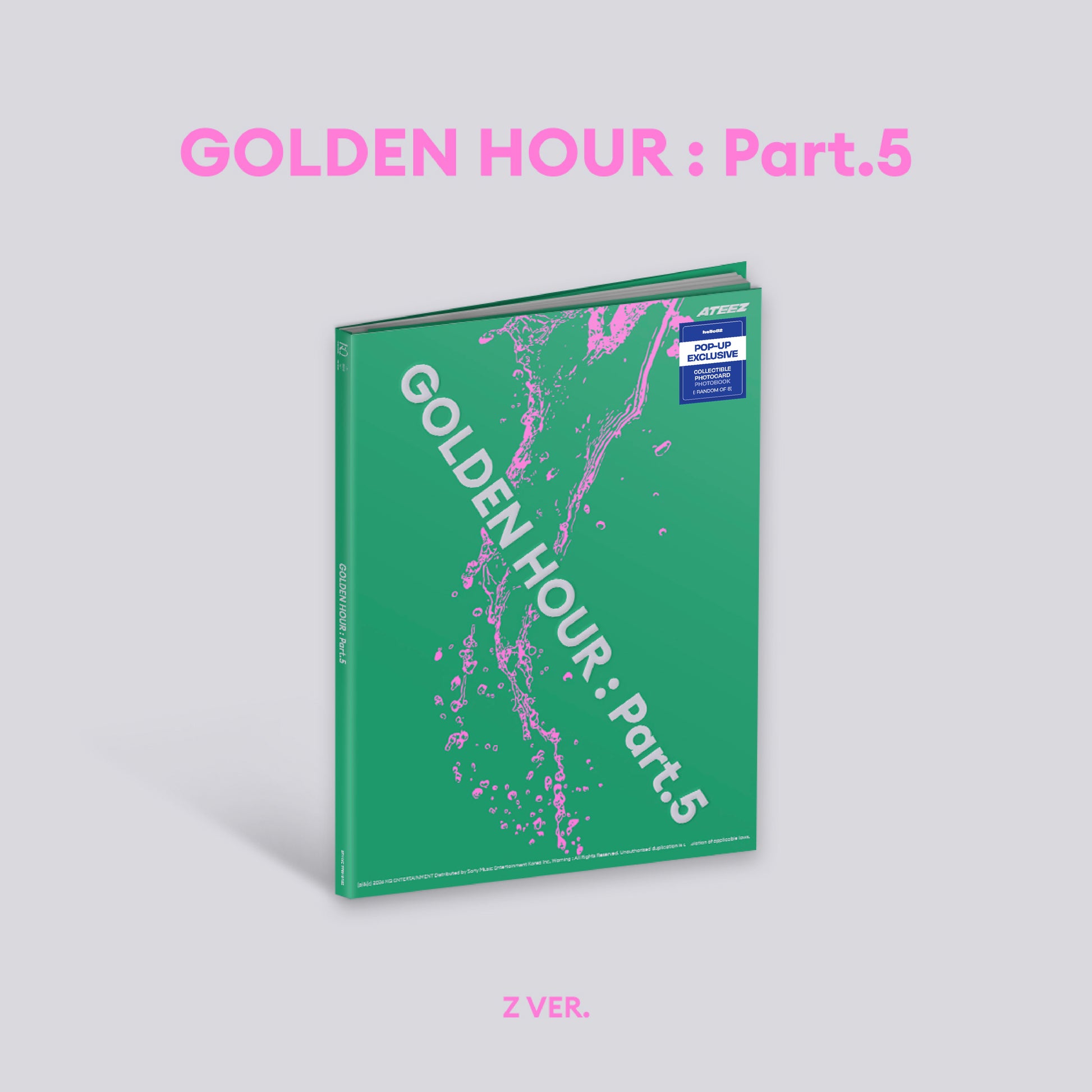 [PREORDER hello82] ATEEZ - GOLDEN HOUR : Part.5 - POP-UP Exclusive