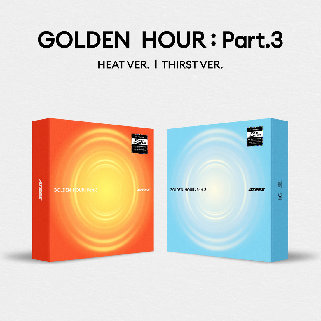 [PREORDER] ATEEZ - GOLDEN HOUR Part.3 - Europe POP-UP Exclusive