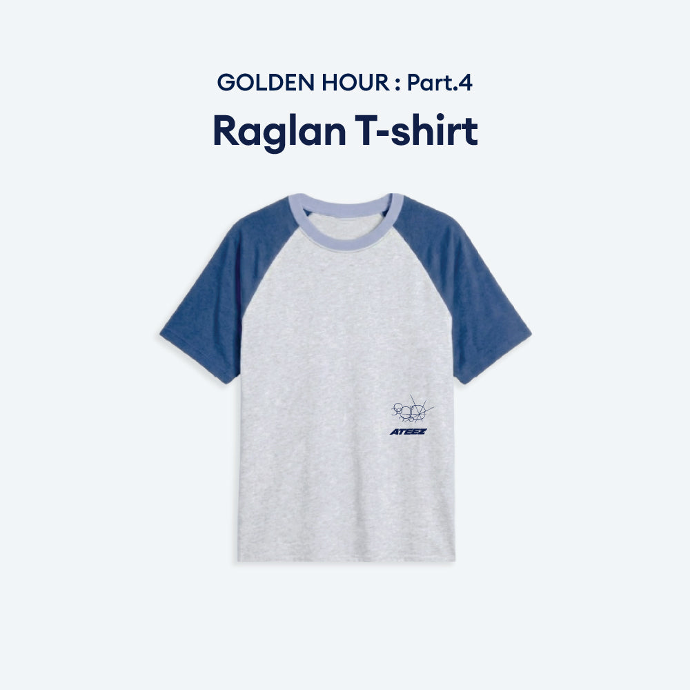 ATEEZ - GOLDEN HOUR : Part.4 - RAGLAN T-SHIRT