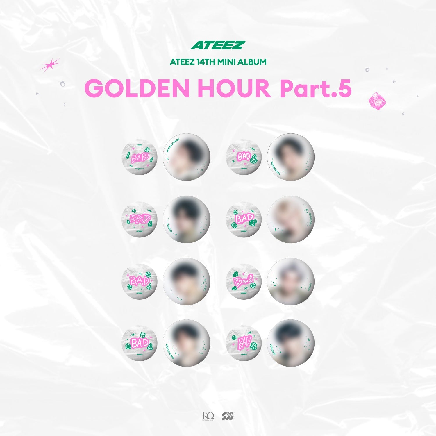 [PREORDER EVENT] ATEEZ - POP-UP STORE [GOLDEN HOUR : Part.5] MD