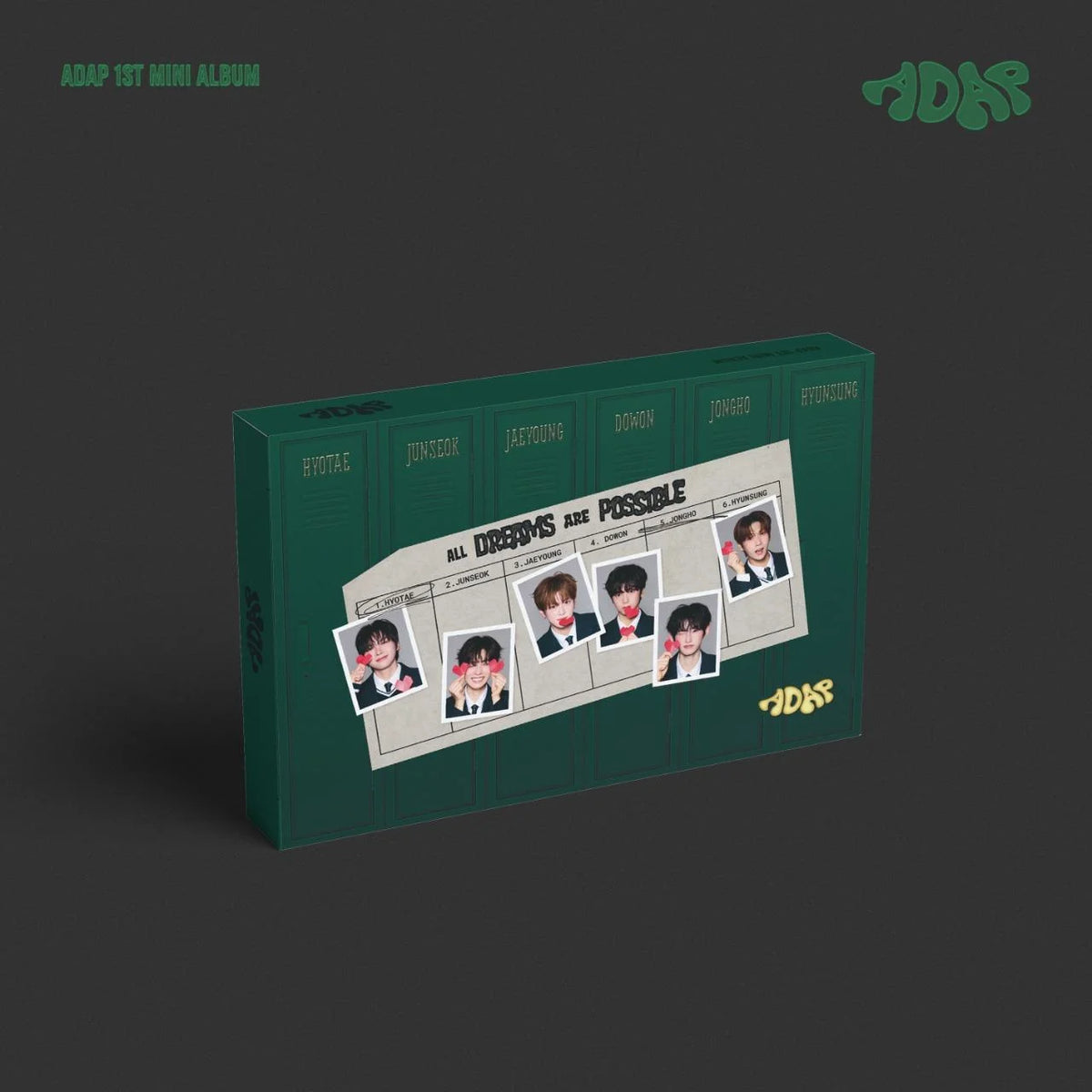 [PREORDER] ADAP - All Dreams Are Possible [PLATFORM] - 1st mini album