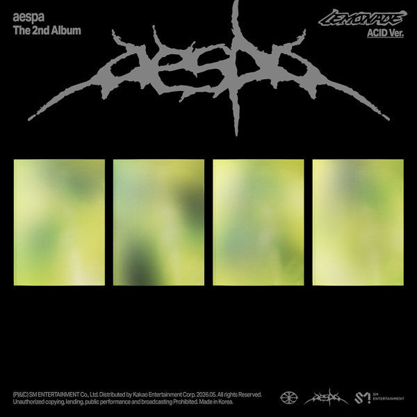 [PREORDER EVENT] AESPA - Lemonade [ACID] - 2nd regular album