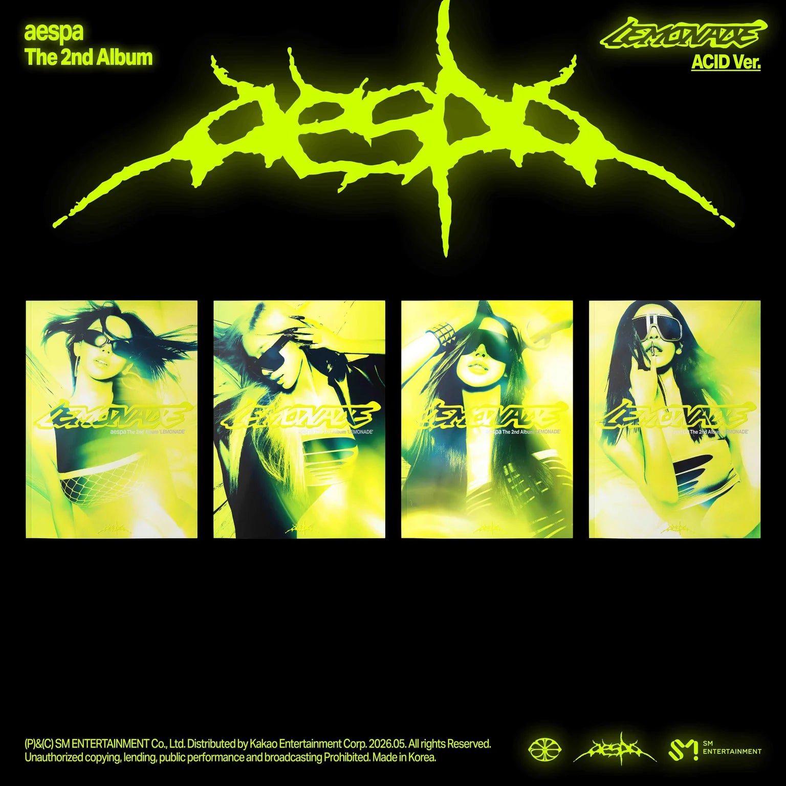 AESPA - Lemonade [ACID] - 2nd regular album