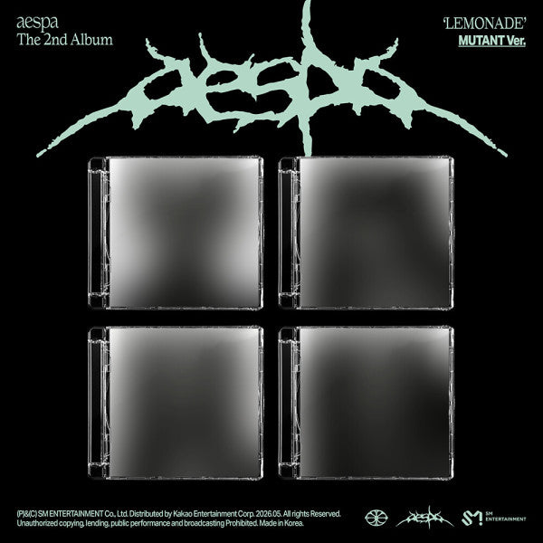 [PREORDER] AESPA - Lemonade [MUTANT] - 2nd regular album