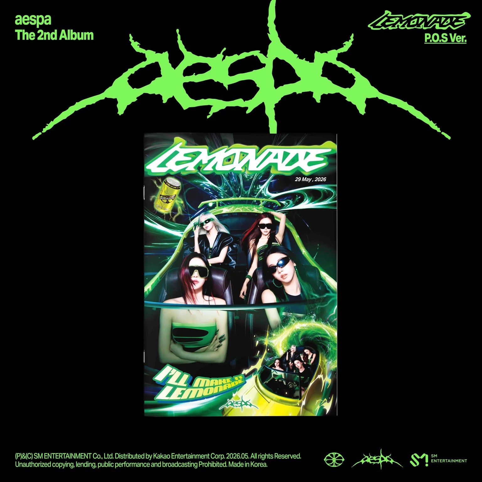 AESPA - Lemonade [POS] - 2nd regular album