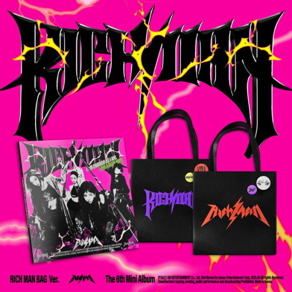 AESPA - Rich Man [RICH MAN BAG] - 6th mini album