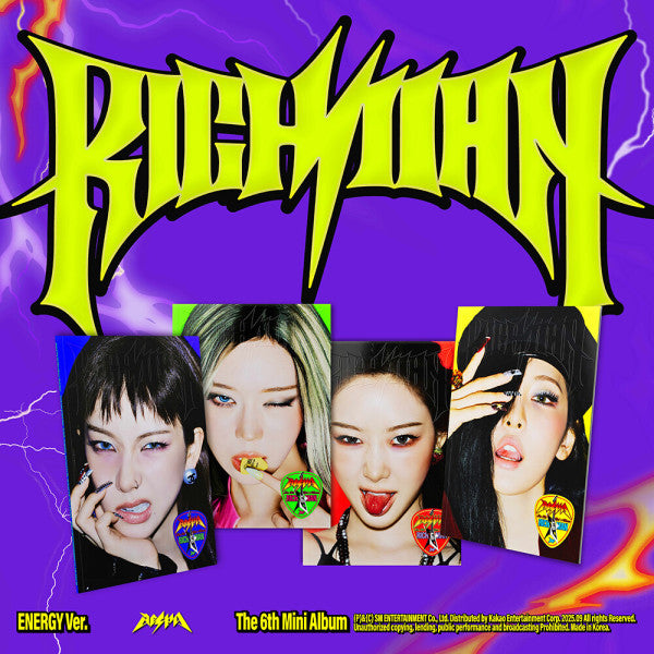 AESPA - Rich Man [ENERGY] - 6th mini album