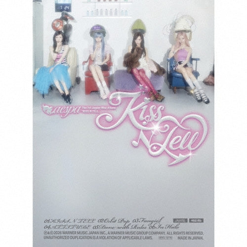 AESPA - Kiss N Tell - Japan 1st mini album