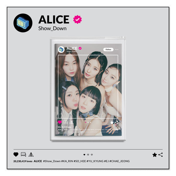 ALICE - Show_Down - Single album