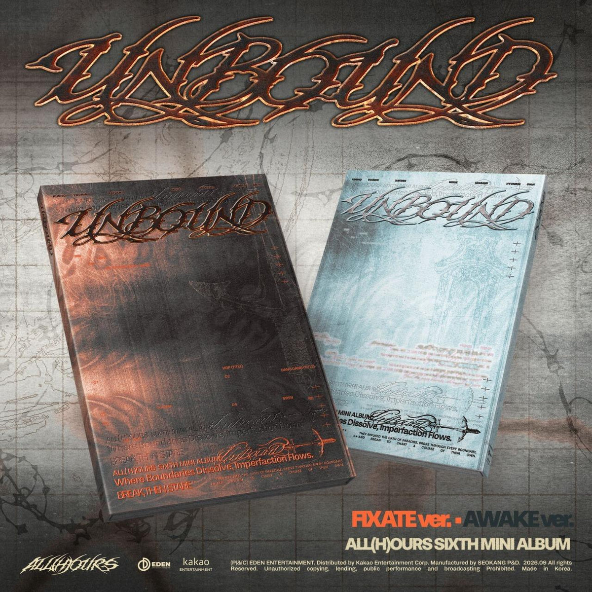 ALL(H)OURS - Unbound - 6th mini album