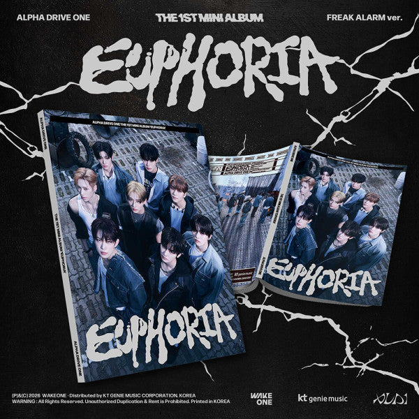 ALPHA DRIVE ONE - Euphoria [FREAK ALARM] - 1st mini album