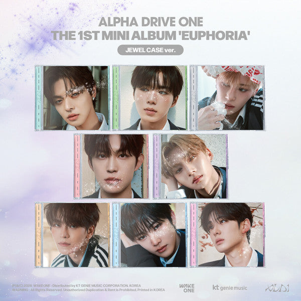 ALPHA DRIVE ONE - Euphoria [JEWELCASE] - 1st mini album