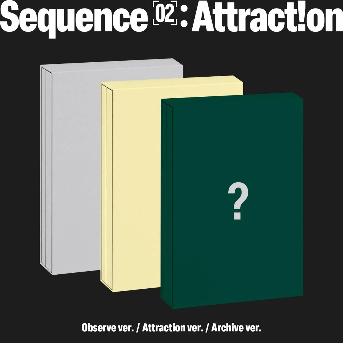 [PREORDER] AND2BLE - Sequence 02: Attraction - 2nd mini album