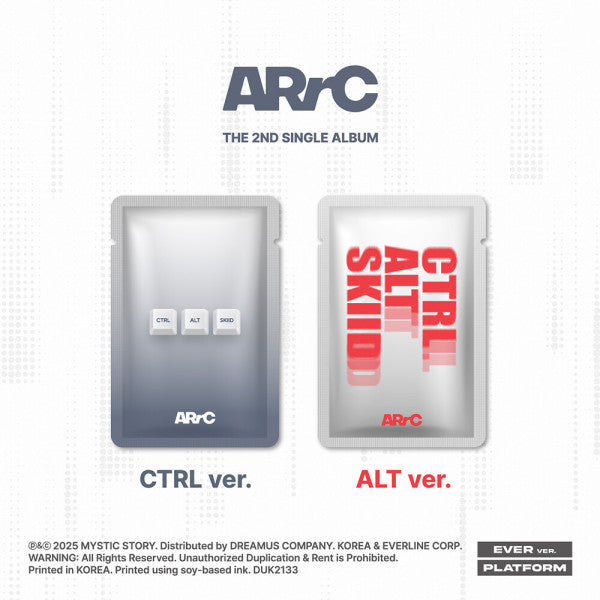 [PREORDER] ARRC - CTRL+ALT+SKIID [EVER] - 2nd single album
