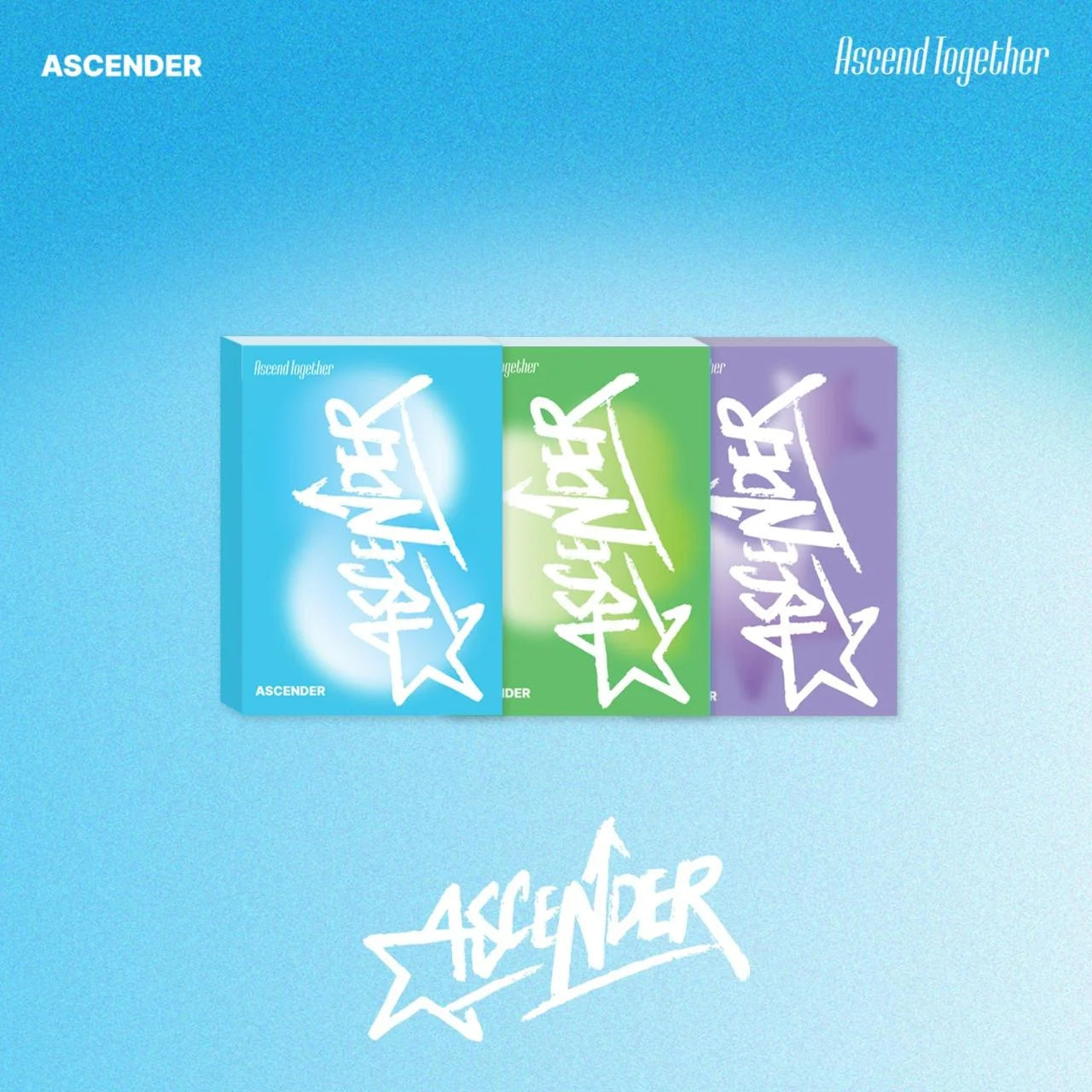 [PREORDER] ASCENDER - Ascend Together - 1st mini album