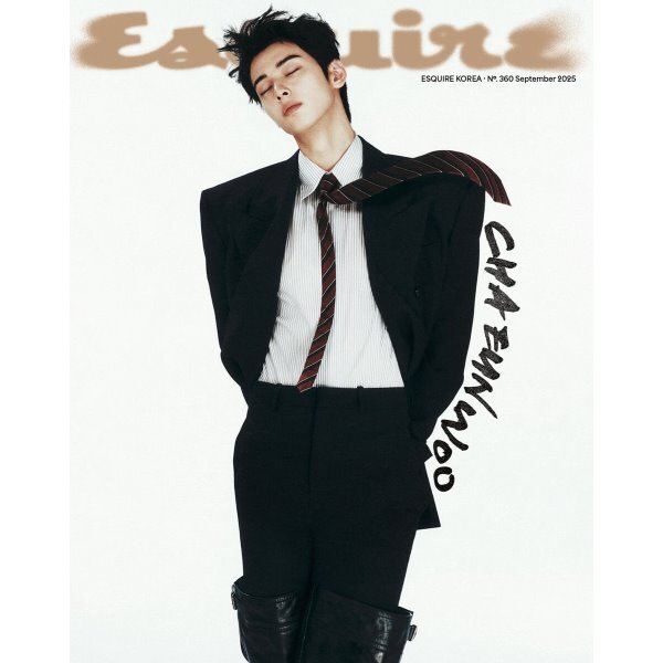 [PREORDER] CHA EUNWOO - Esquire - Septembre 2025